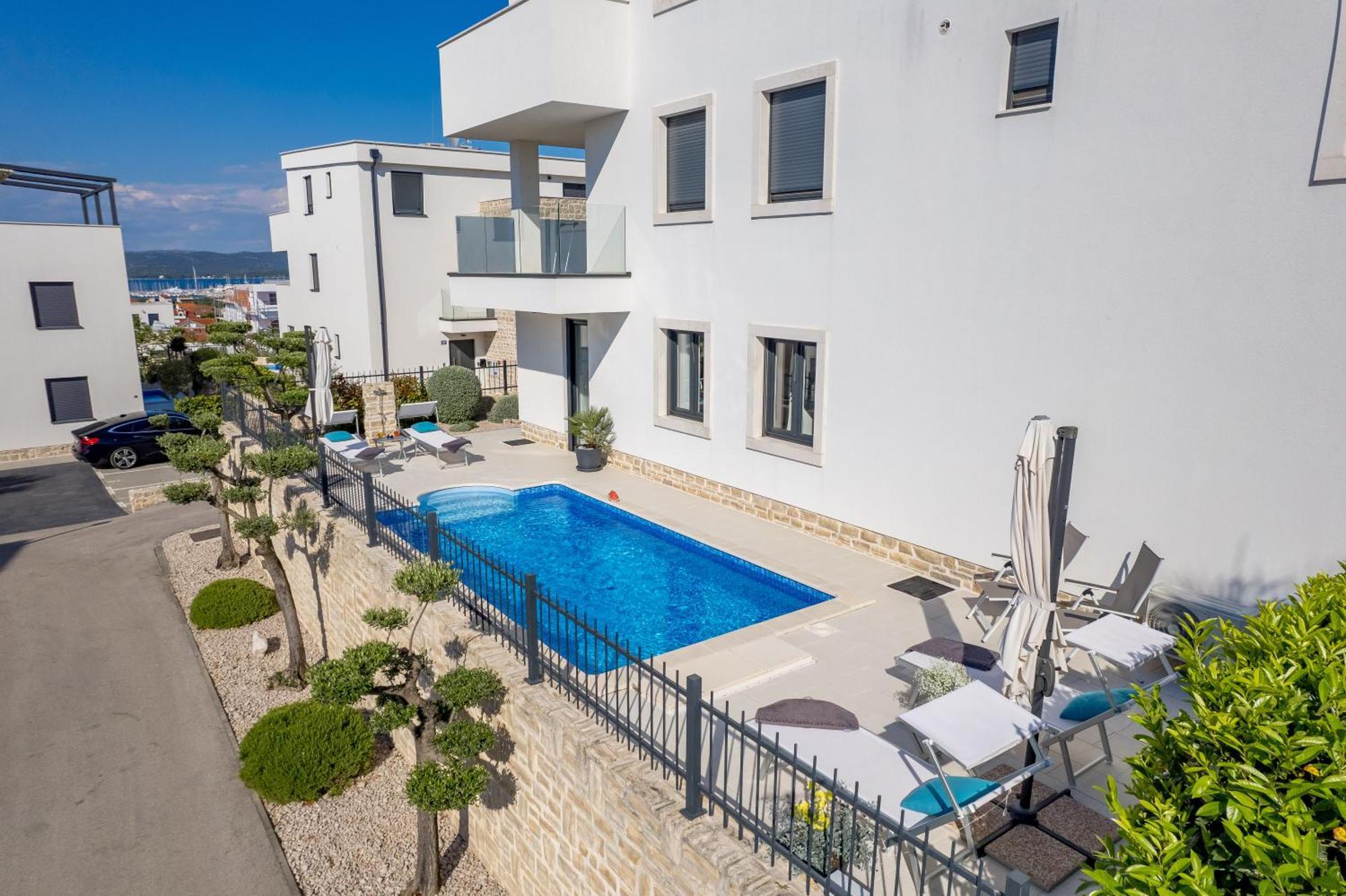 Luxury Apartment Hyperion With Private Pool And Garden Murter Ngoại thất bức ảnh