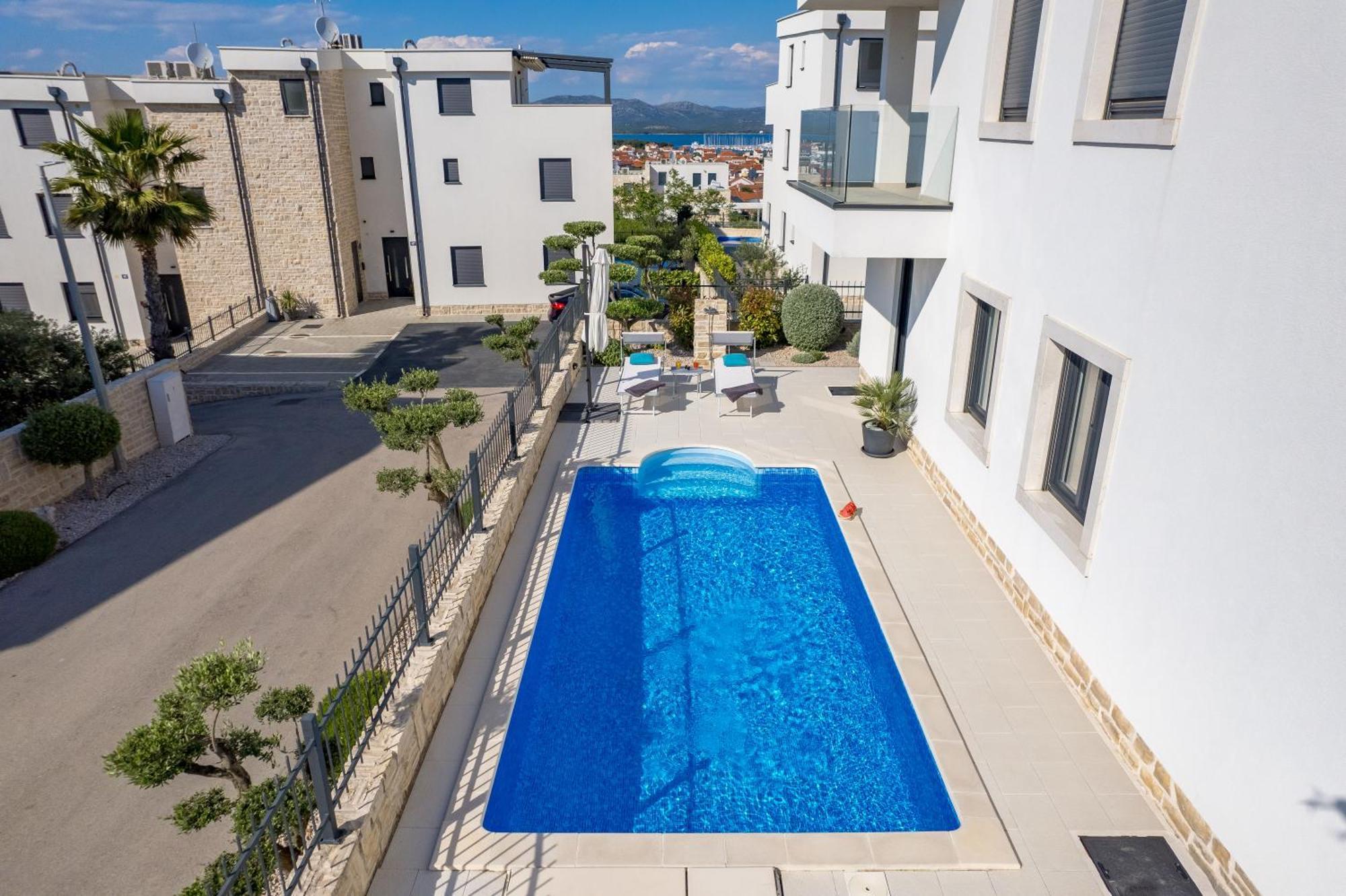 Luxury Apartment Hyperion With Private Pool And Garden Murter Ngoại thất bức ảnh