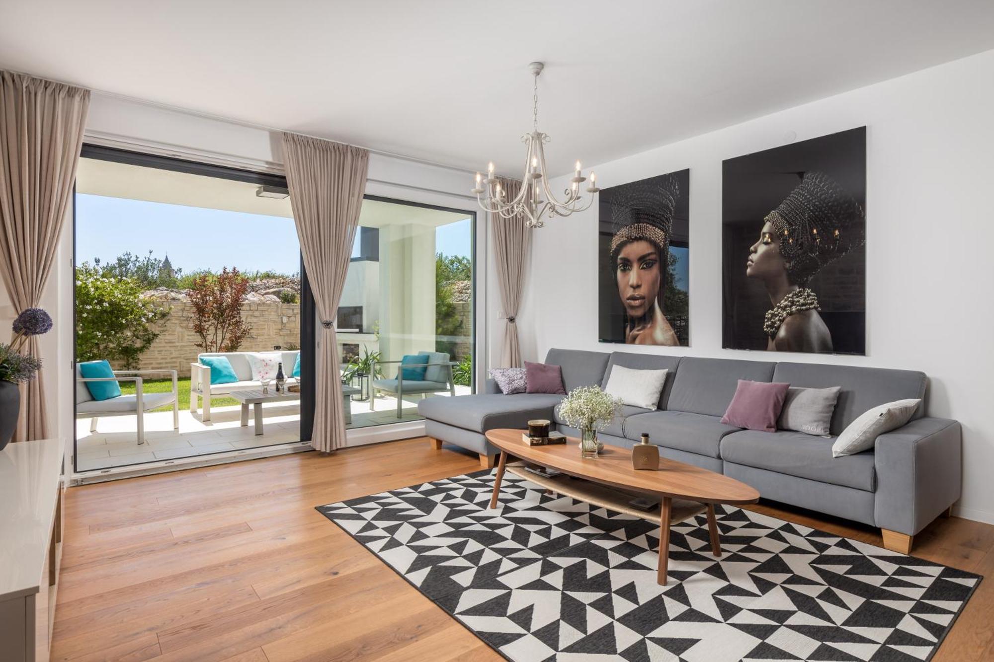 Luxury Apartment Hyperion With Private Pool And Garden Murter Ngoại thất bức ảnh