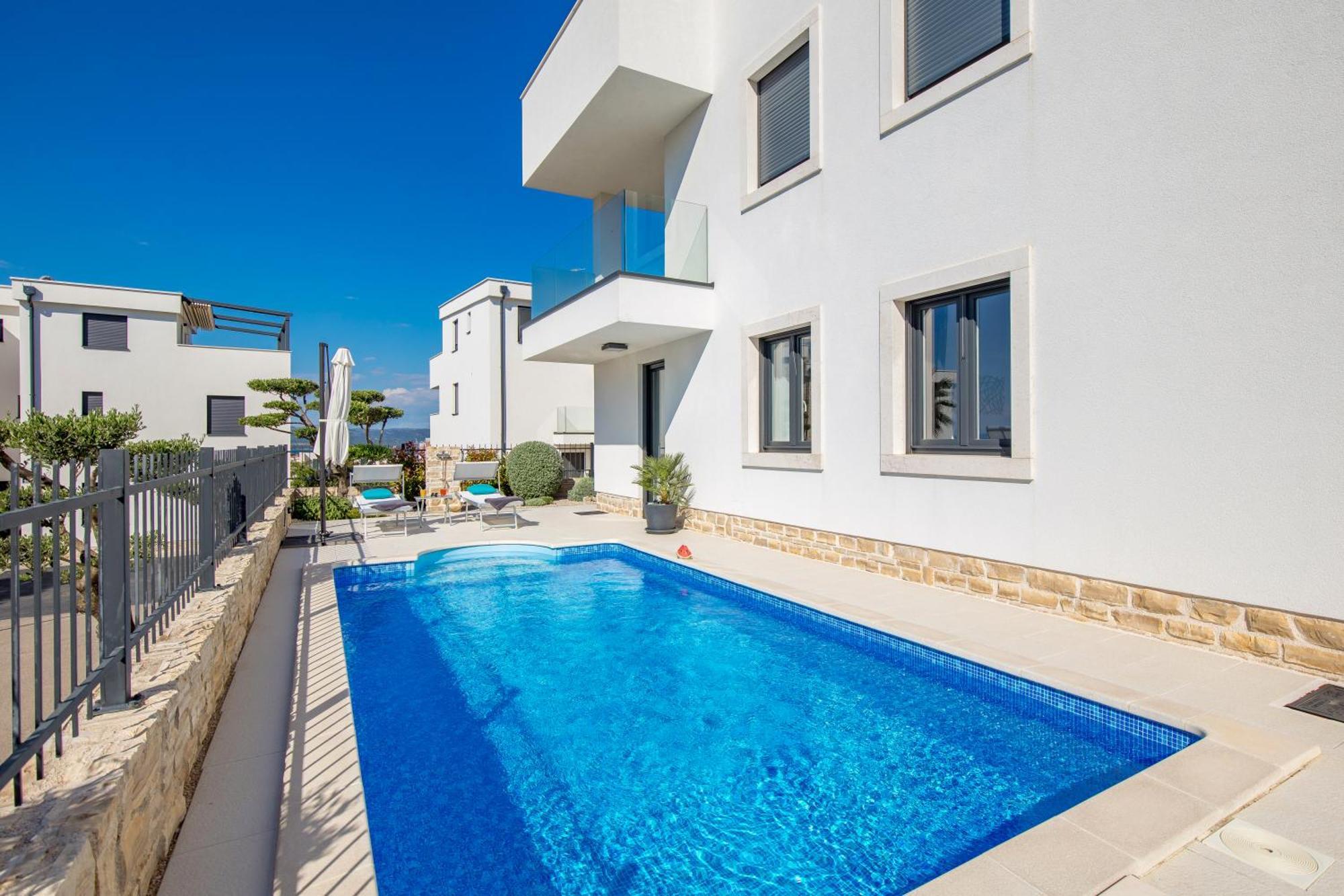Luxury Apartment Hyperion With Private Pool And Garden Murter Ngoại thất bức ảnh